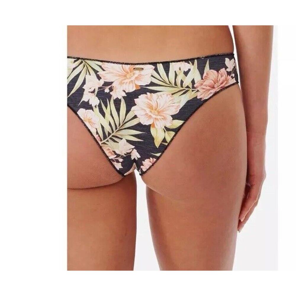 Rip Curl NWT Womens Sol Seeker Black Swim Bikini Tropical Floral Size X-Large - Picture 12 of 16